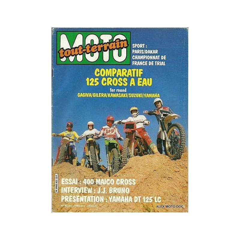 Moto tout-terrain n° 42